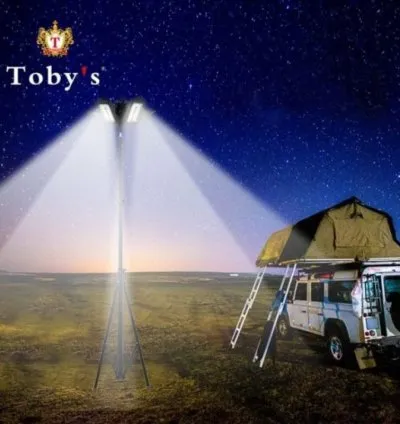 Toby's Ultra-Bright Multi-functional LED Camping Light Set 12,000 Lumens & 150W