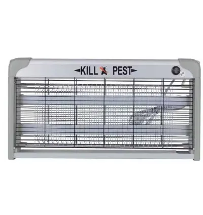 Electric Lamp Insect Killer & Bug Fly Zapper with UV-A Double Tube & Chain for Hanging 30W (50 x 30 x 9 cm)