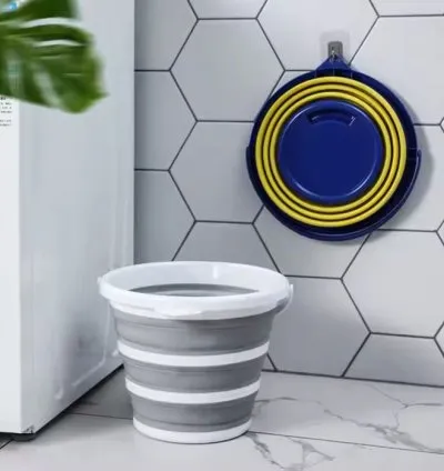 Multipurpose Collapsible Silicone Folding Bucket 10L