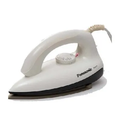 Panasonic Dry iron 1000W Nonstick Soleplate - White