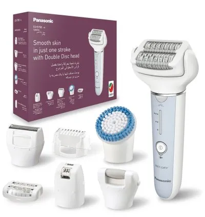 Panasonic Wet & Dry Cordless Epilator with 8 Attachements