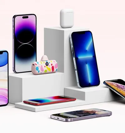 iWalk Link Me Pro Fast Charge 4800 mAh Pocket Battery with Display & Lightning Plug