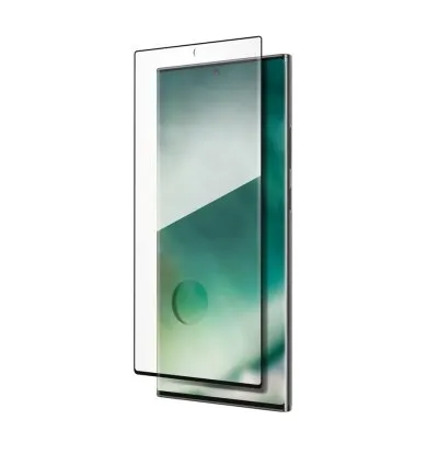 XQISIT Tough Glass E2E curved for Galaxy S22 Ultra