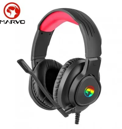 Marvo Scorpion Stereo Gaming Headset - Black & Red