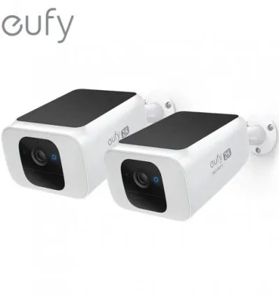 Eufy Spotlight SoloCamera S40 Solar 2K Wi-Fi -White