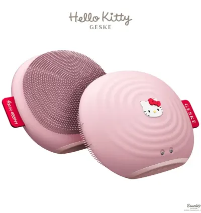 Geske Sonic Facial Brush Hello Kitty 4 In 1 - Pink