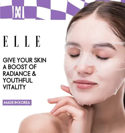 قناع سيروم لبشرة شبابية 4 × 24 جرام من إيل