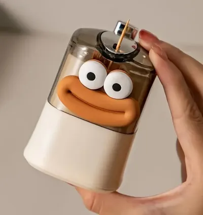 Cartoon Automatic Toothpick Dispenser – Practical & Elegant for Home & Restaurant Use