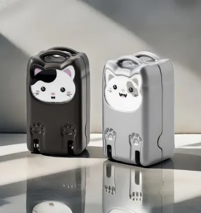 Foldable Stainless Steel Nail Clippers with Straight Blade & Leather Case – Portable & Durable