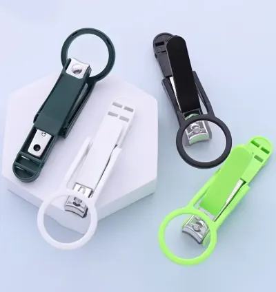 Stainless Steel Nail Clipper with Magnifying Glass With High Precision & Easy to Use