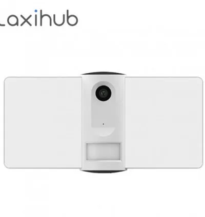 Laxihub WiFi 1080P Floodlight Camera - White