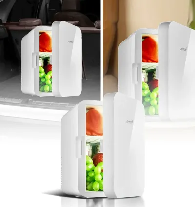 ثلاجة صغيرة للتبريد والتدفئة من أموي - احتفظ بمشروباتك باردة و دافئة طوال اليوم