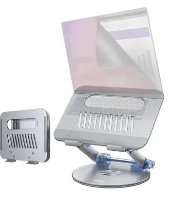 Yesido 360 Degree Dual-Arm Laptop Holder - Silver