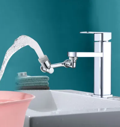 1080 Rotating Faucet Extender Splash-Proof Filter