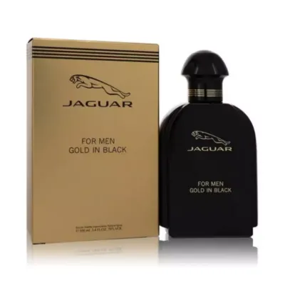 Jaguar Gold in Black Man EDT For 100 ml
