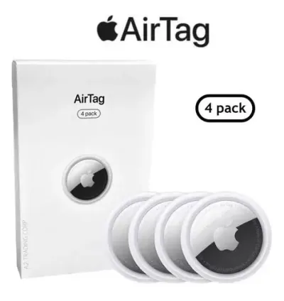 Apple AirTag 4 Pieces - White