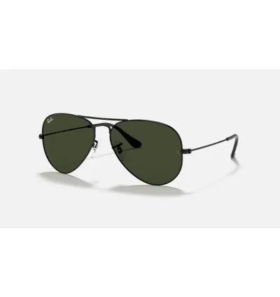 Ray-Ban Aviator Classic Black Sunglasses 58mm