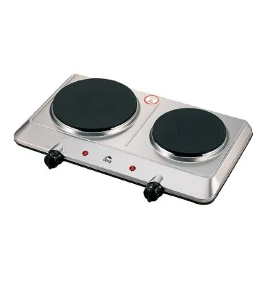 Orca Electric Double Hot Plate 2250W - Stainless Steel