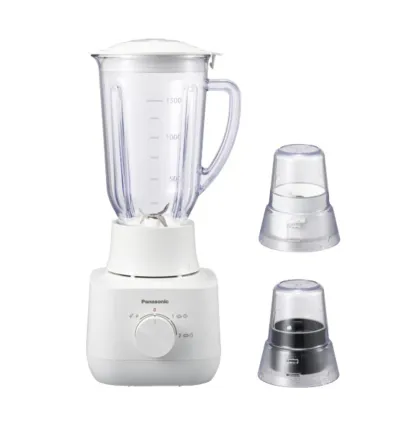 Panasonic Blender 450W With 1.5L Plastic Jug - White