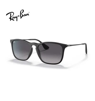 Ray Ban Chris Square Black Sunglasses 54mm