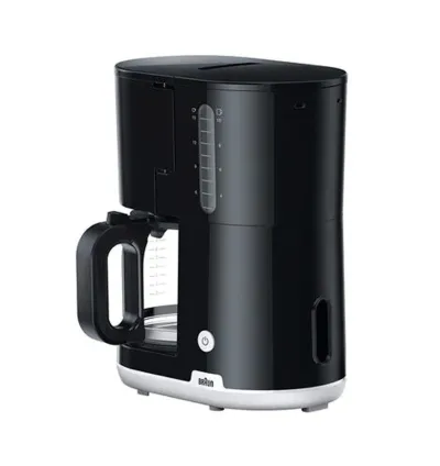 Braun Breakfast 1 Coffee Maker 1000W & 10 Cups Capacity - Black