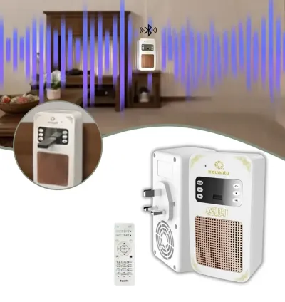 Equantu SQ669 Quran Speaker with Night Light andRemote