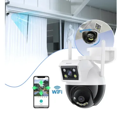 Yesido KM12 Smart Dual Camera with Night Vision -White