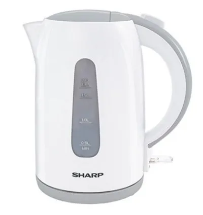 Sharp Electric Kettle 2200W & 1.7L - White