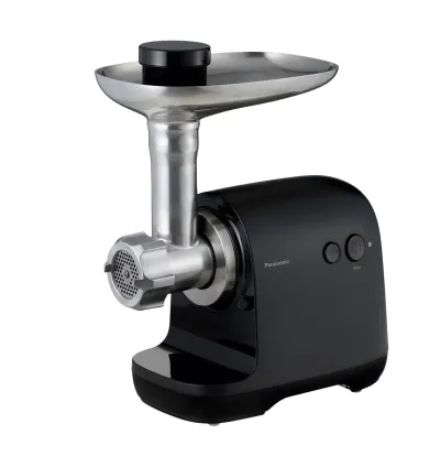 Panasonic Meat Grinder 1700 W with 5 Attachment - Black