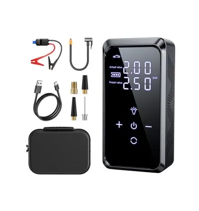 Multi-Functional Car Jump Starter & Air Compressor 12V