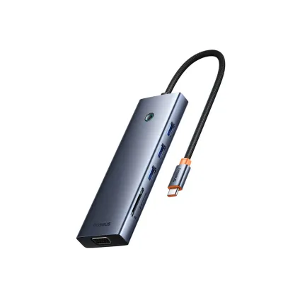 Baseus UltraJoy Series 10-Port HUB Docking Station 4K & 60Hz - Space Grey