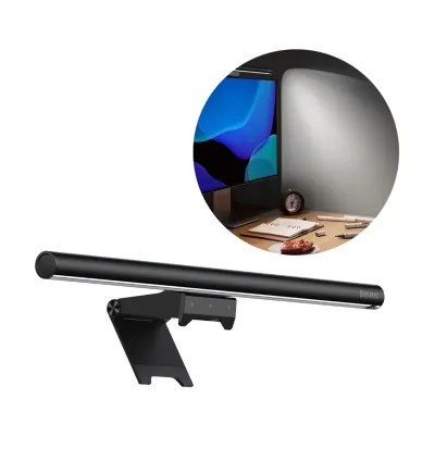 Baseus I-wok2 LED Lamp For USB Desktop Monitor - Black