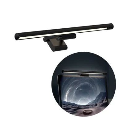 Baseus i-wok Series USB Asymmetric Light Source Screen Hanging Light (fighting) Pro Black