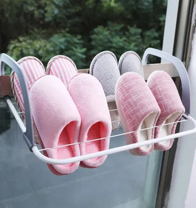 Balcony Clothing and Shoe Drying Rack