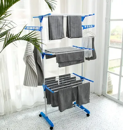 3-Tier Folding Clothes Hanger