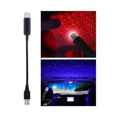 USB LED Ambient Light – Portable & Adjustable for Car or Room
