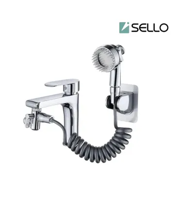 Sello Faucet Extension with Shower Head