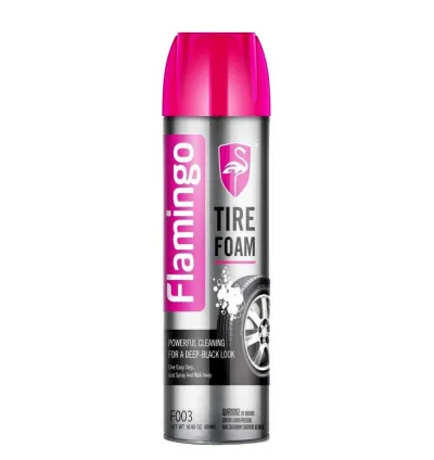 Flamingo Foam Tire Cleaner & Polish (F003)– 650ml