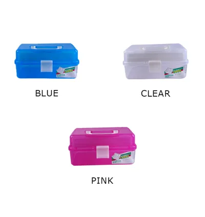 Cute Mini Portable Lightweight Plastic Storage Organiser Box